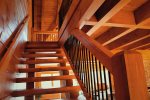 Elk Lodge stairs to loft